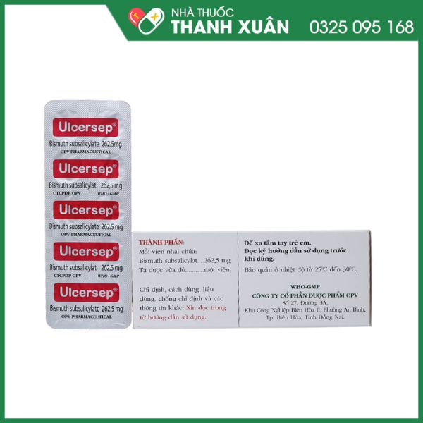 Ulcersep chữa bệnh tiêu hóa